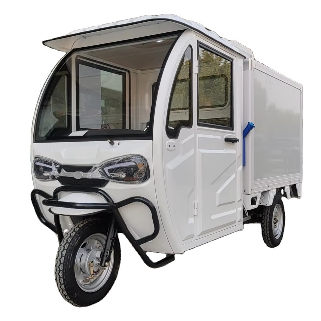 Refrigerated Tricycle Electric Tricycle Electric Refrigerated Dual System Three-wheel Temperature Range Controllable